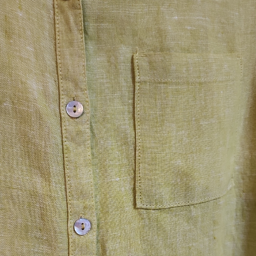 C&C California Light Green Long Sleeve Dress - Picture 4 of 6
